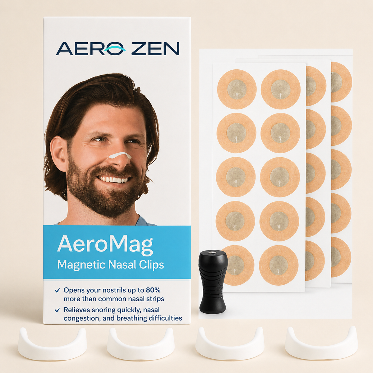 AeroMag – Improve Your Breathing! Buy 1, Get 4